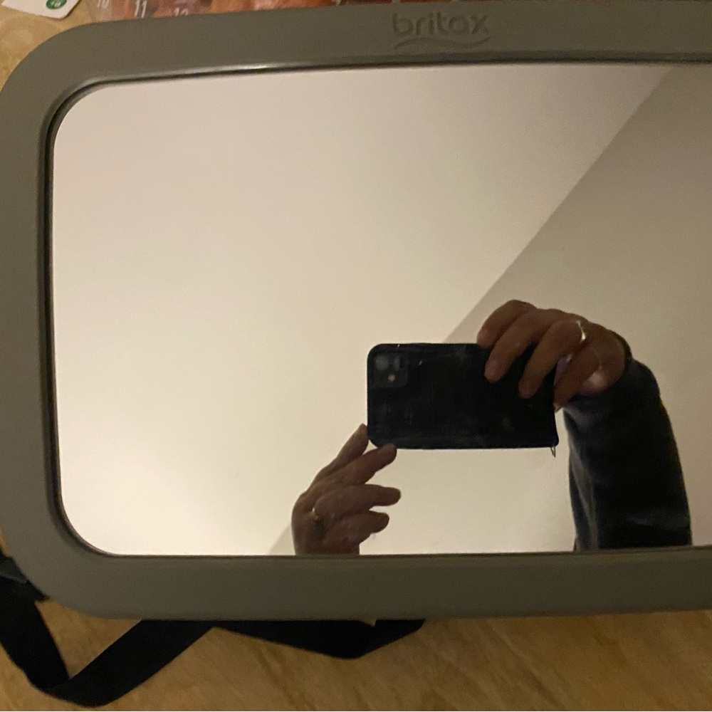 Britax Gray Car Safety Baby Mirror